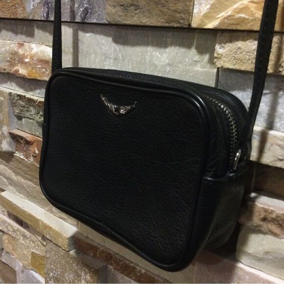 ZADIG & VOLTAIRE X-Small Wings Leather Camera Bag - Picture 4 of 8